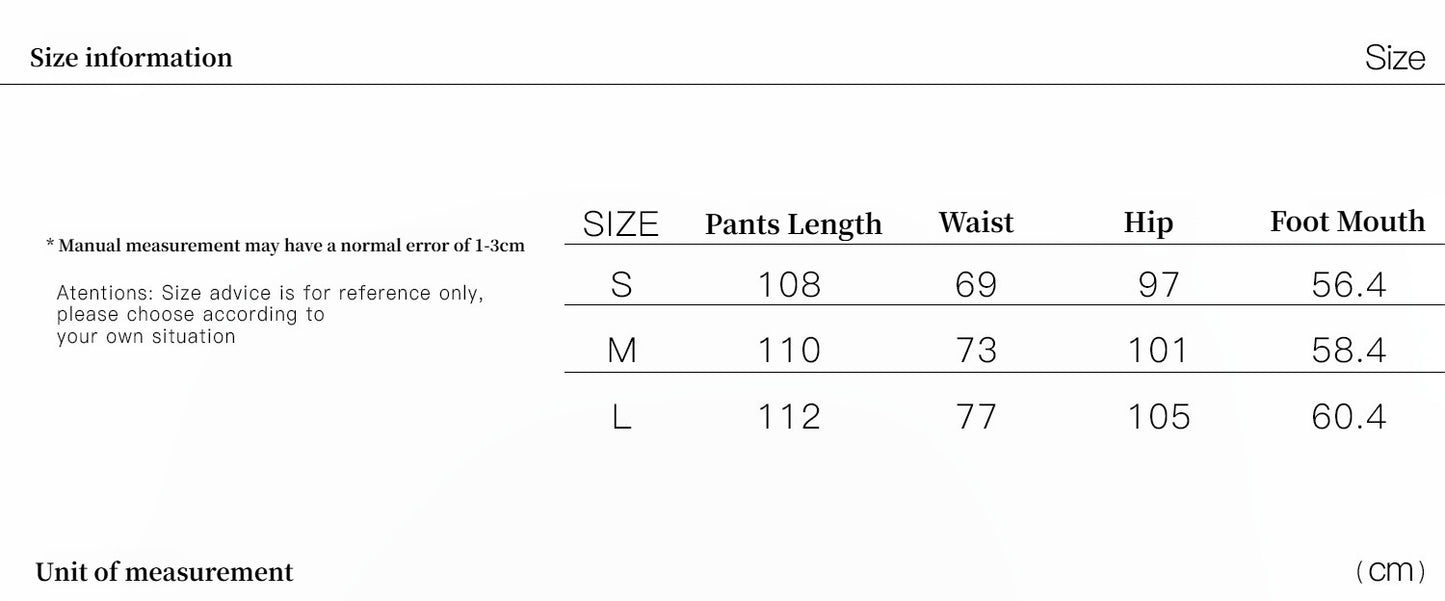 Women's white straight casual wide waist drape floor-length wide leg pants