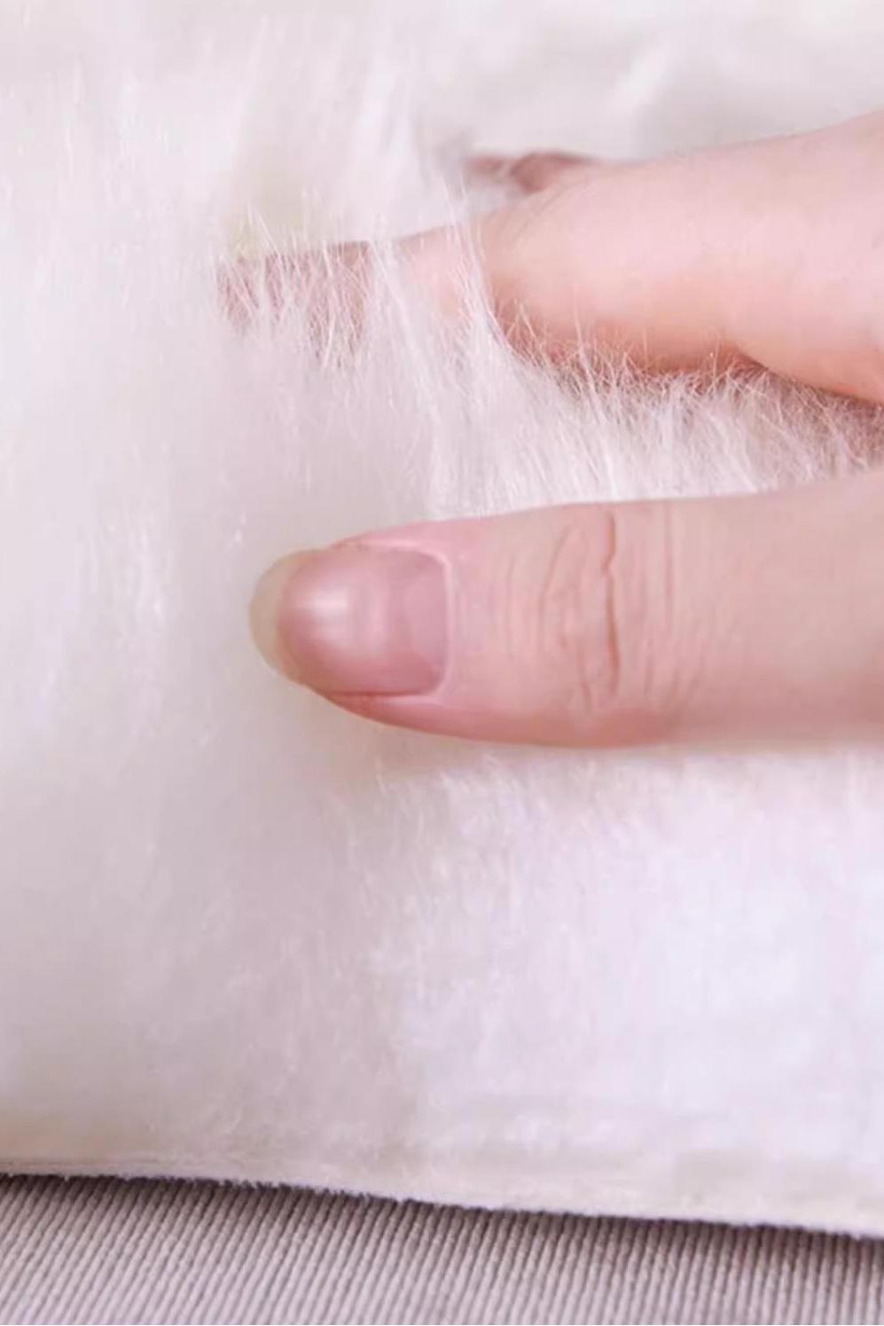 New Zealand imported wool carpet sofa cushion whole sheepskin cushion floor mat