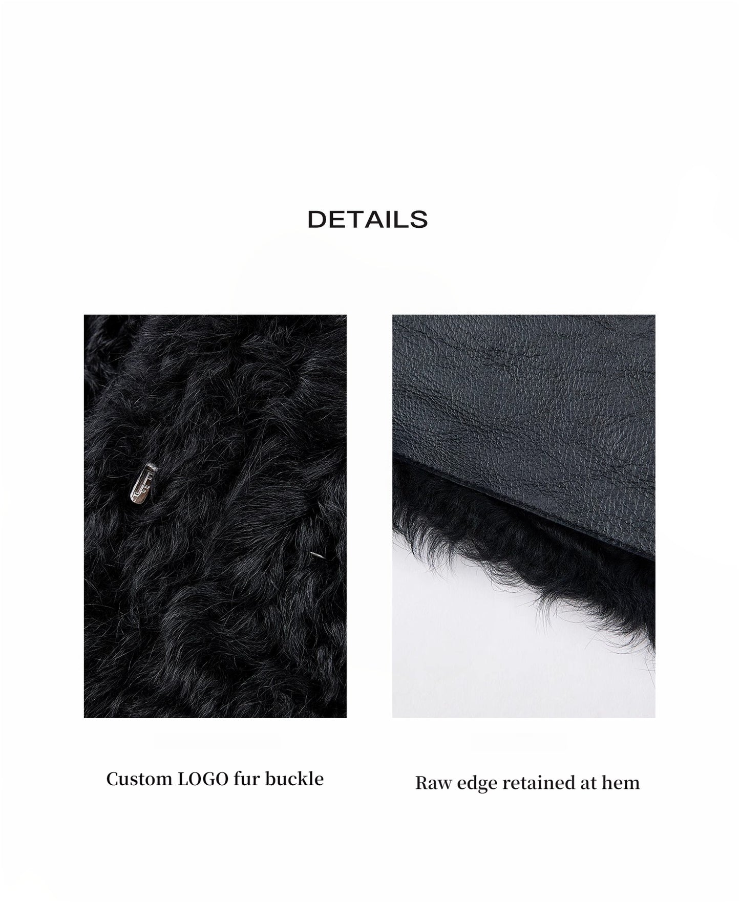 My Little Curly Imported Tuscan Black Sheepskin Jacket