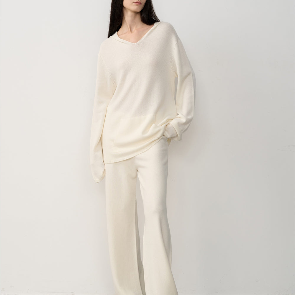 
                  
                    "Warm and waxy music" Australian merino wool knitted suit
                  
                