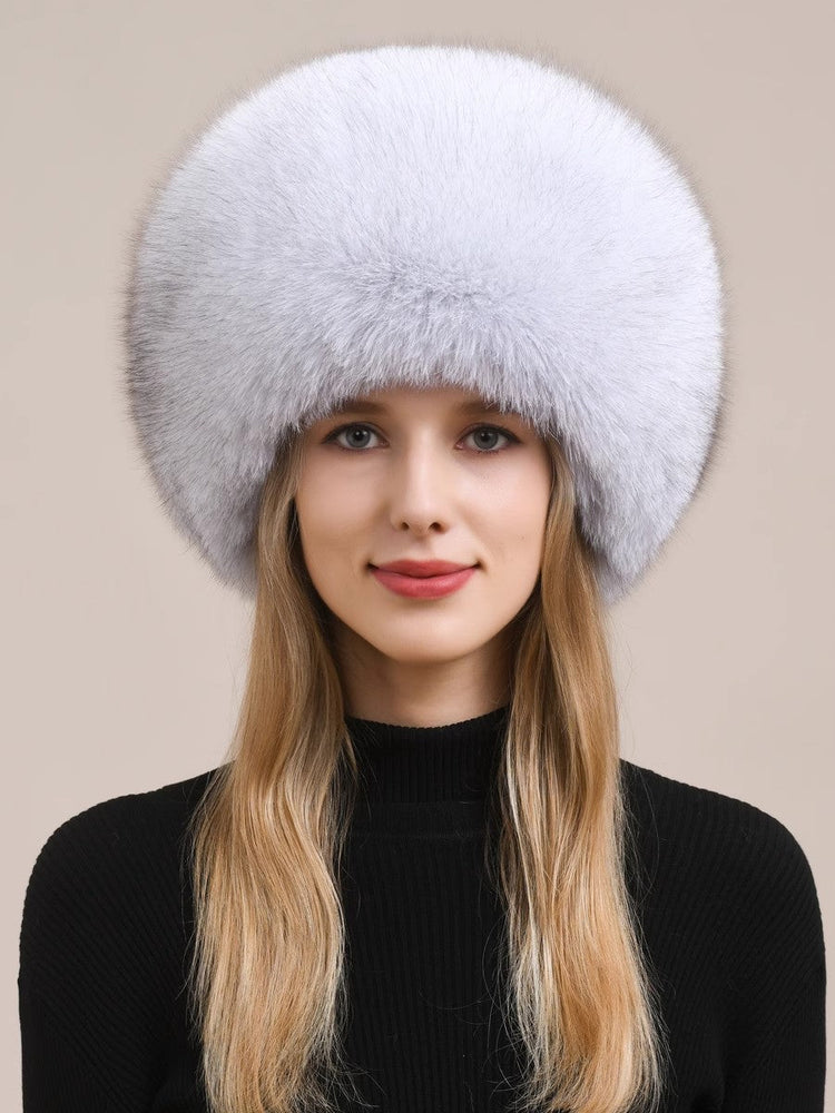 
                  
                    Fox fur hat warm earmuffs
                  
                