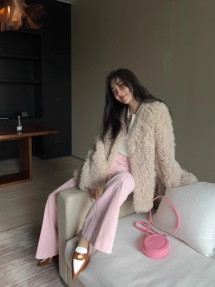 
                  
                    Wanderer Island Imported Tuscan Sheepskin Coat
                  
                