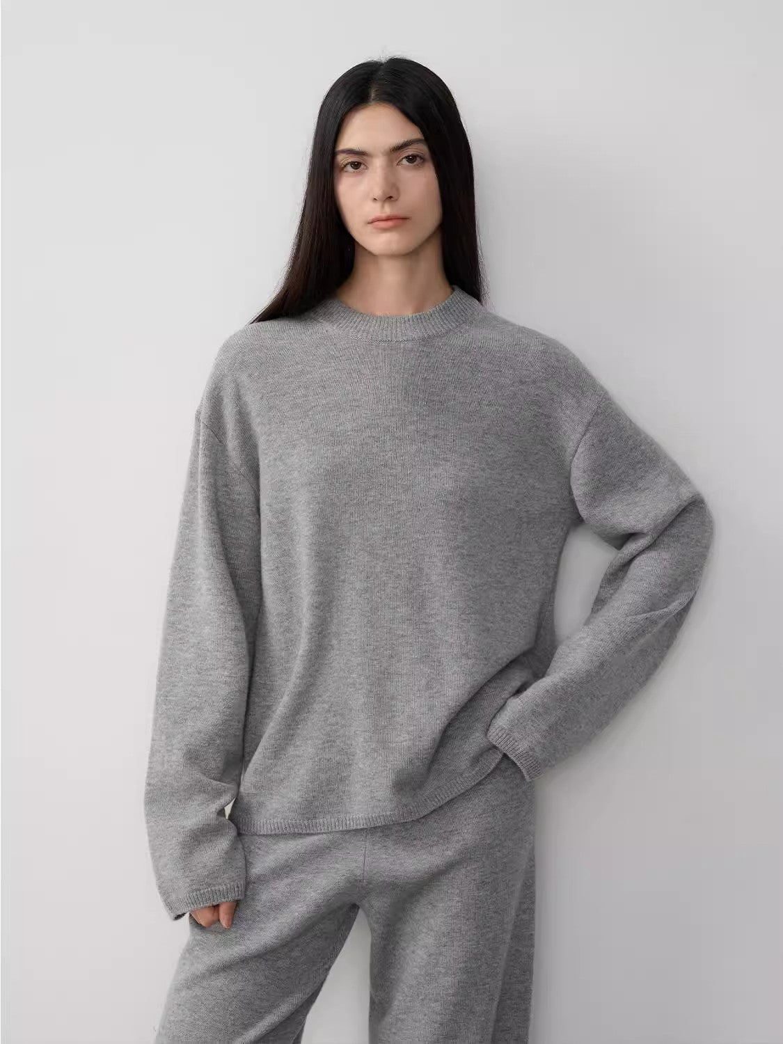 "Fall Winter Mischief" Basalan Merino Wool Knit Outfit