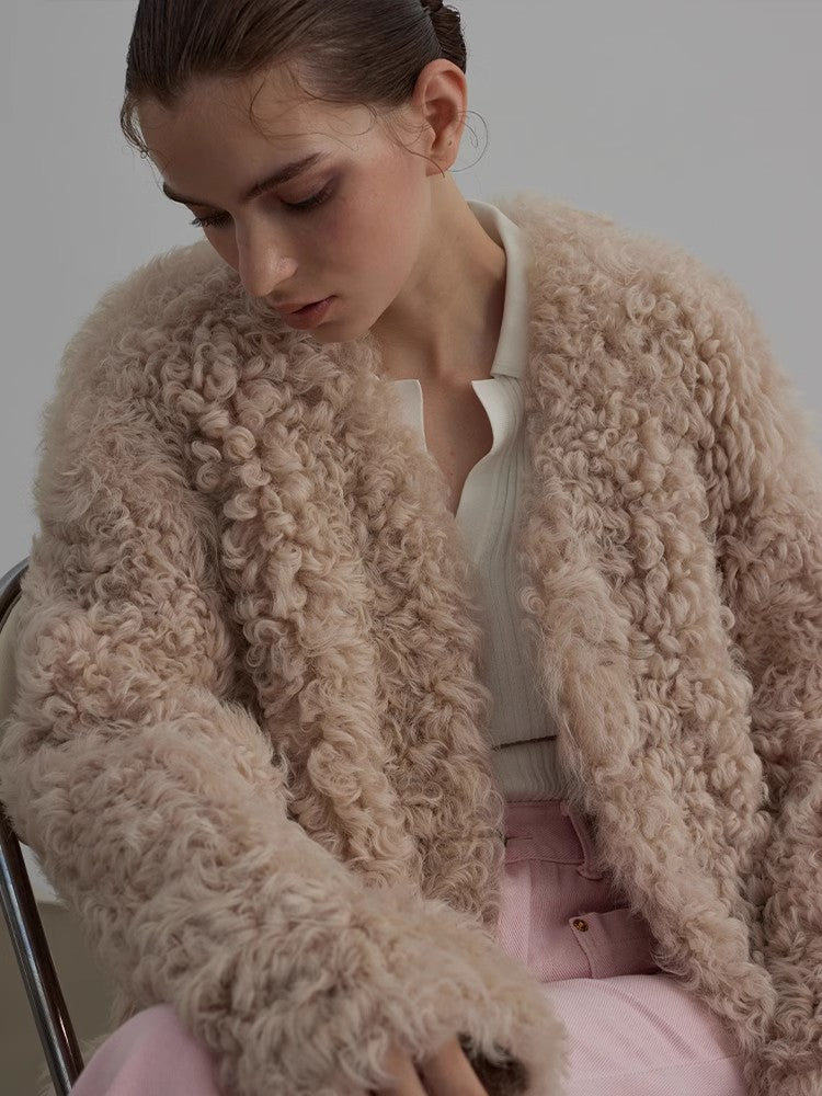 
                  
                    Wanderer Island Imported Tuscan Sheepskin Coat
                  
                