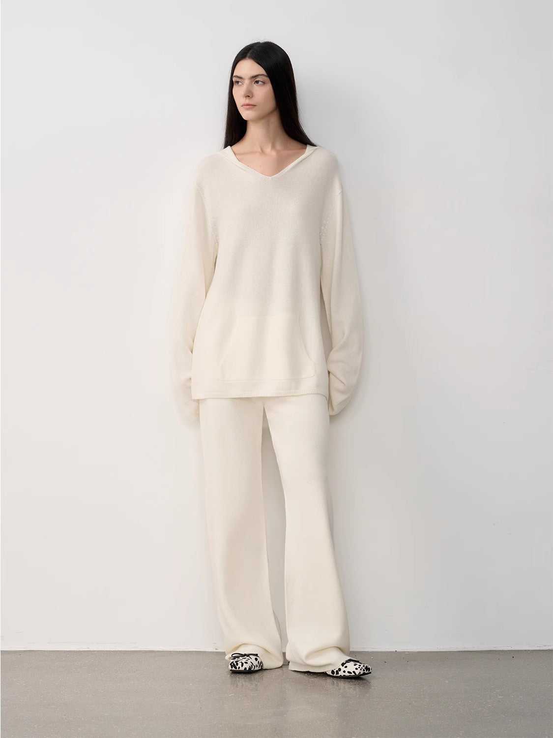 "Warm and waxy music" Australian merino wool knitted suit