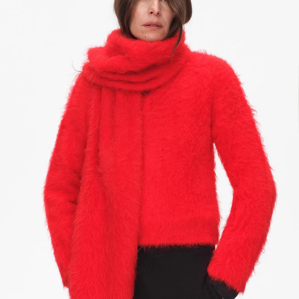 
                  
                    Winter Alpaca Wool Scarf for Women
                  
                