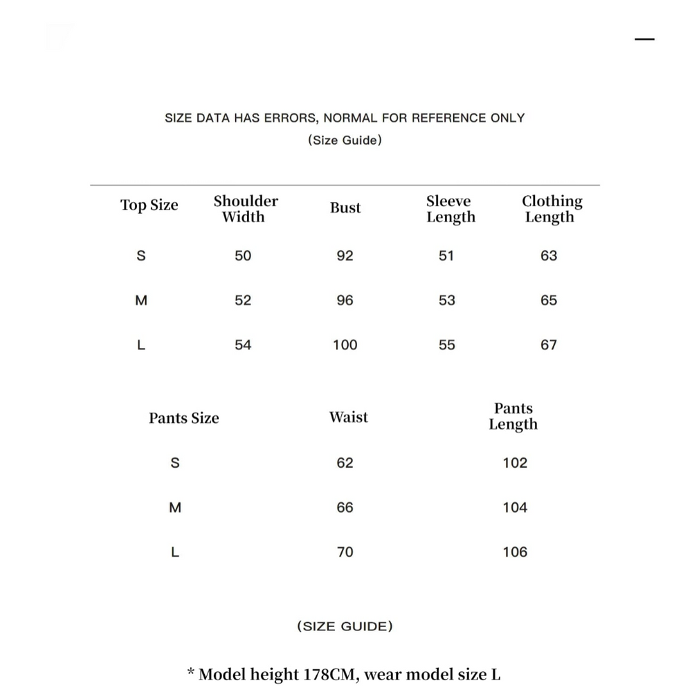 
                  
                    "Half-Ripe Winter" Cashmere Comfortable Loose-Fit Crewneck Sweater and Straight-Leg Knit Pants Set
                  
                