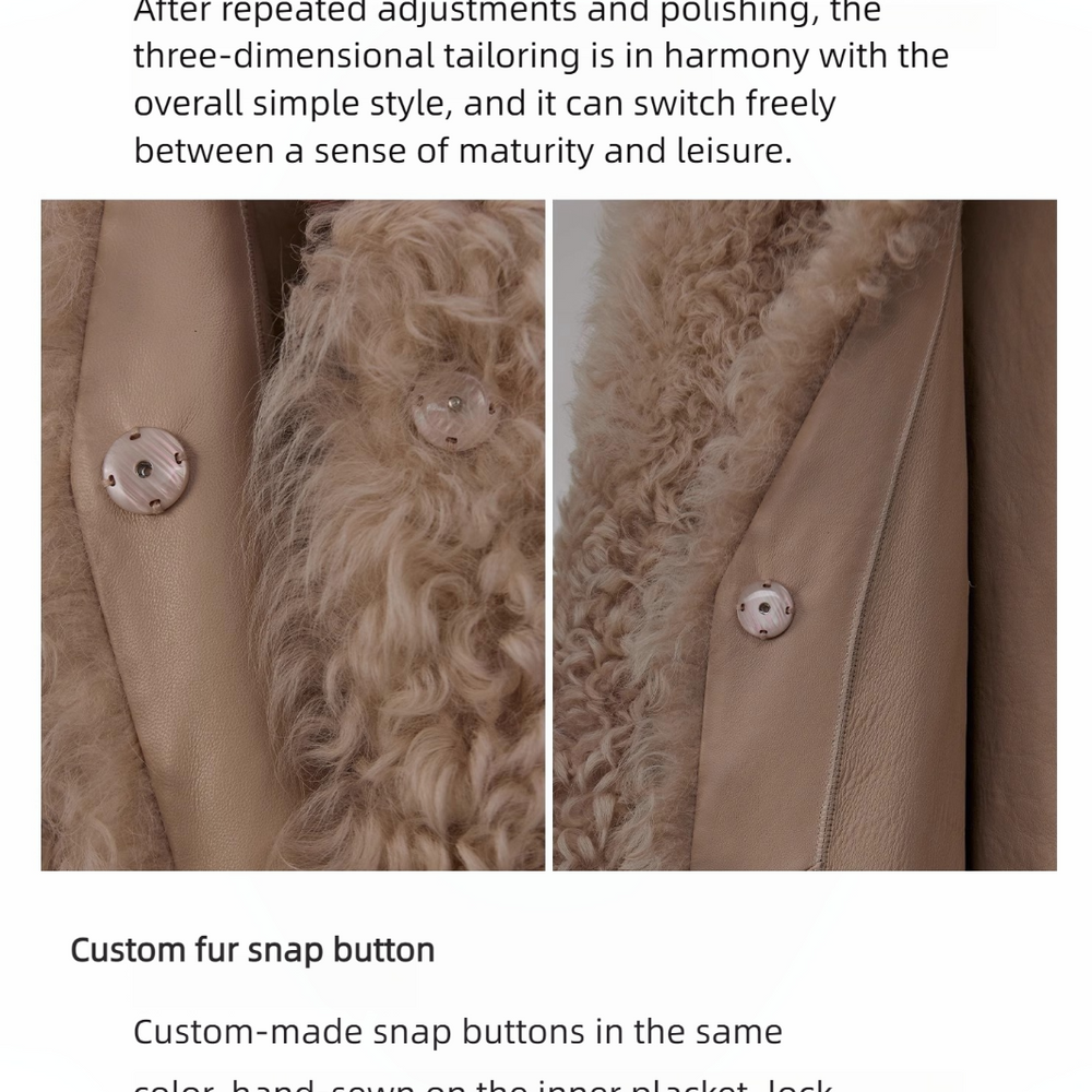 
                  
                    Wanderer Island Imported Tuscan Sheepskin Coat
                  
                