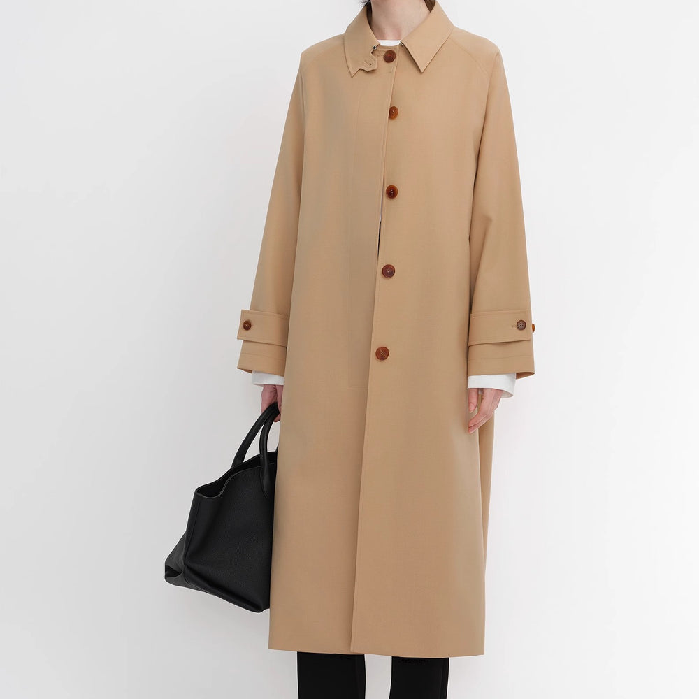 
                  
                    Mid-length trench coat high-end British style coat
                  
                