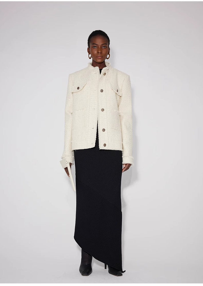 
                  
                    Heavy wool wool edged exquisite high-end small fragrant style jacket for women
                  
                