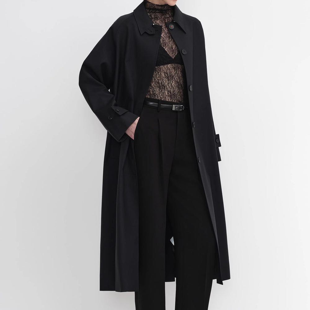 
                  
                    Mid-length trench coat high-end British style coat
                  
                