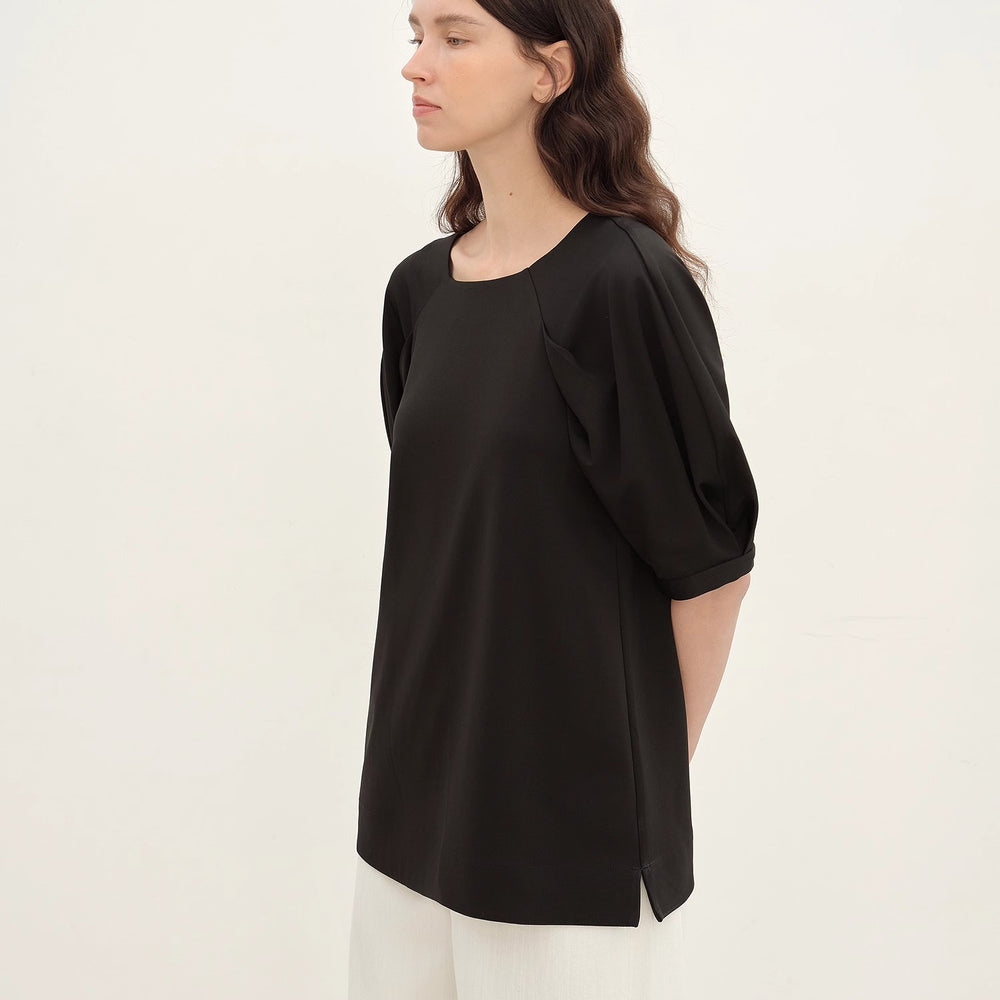 
                  
                    "Sleep Journey" puff sleeve straight short sleeve
                  
                