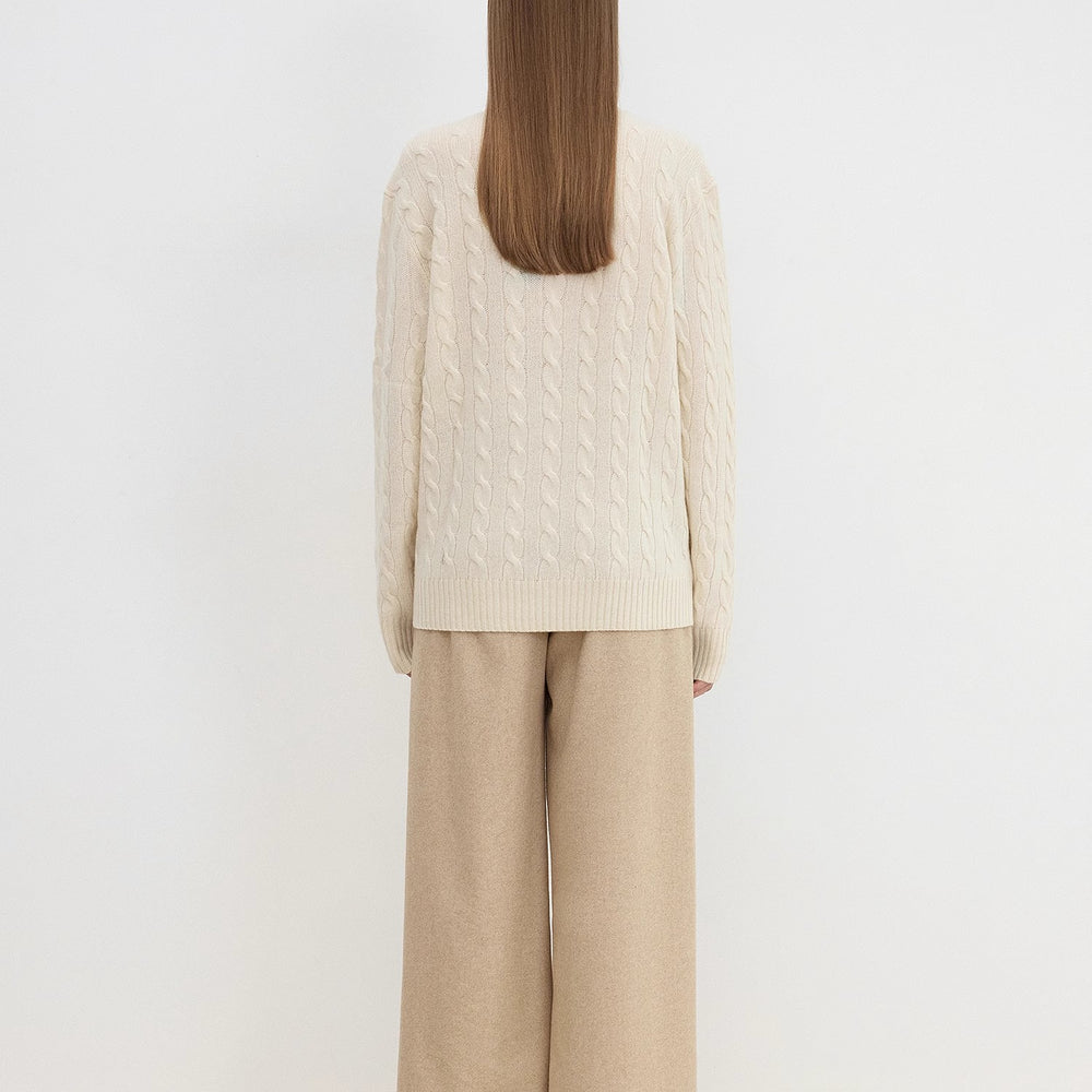 
                  
                    "Leisure Moments" classic low-waisted loose casual straight pants exquisite fashion sense casual pants for women
                  
                