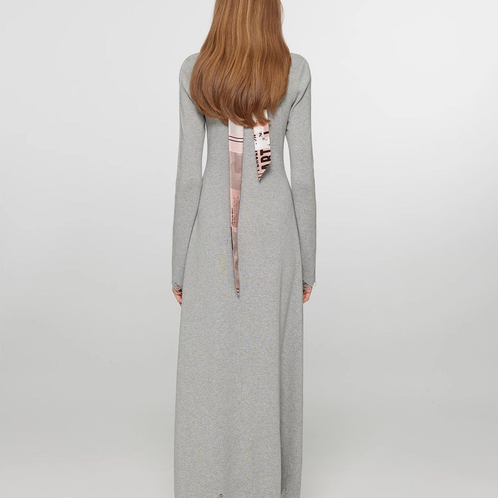 
                  
                    "Spring Muse" Merino Wool / Exquisite Polo Collar Waist-cinching Knit A-line Dress for Women
                  
                