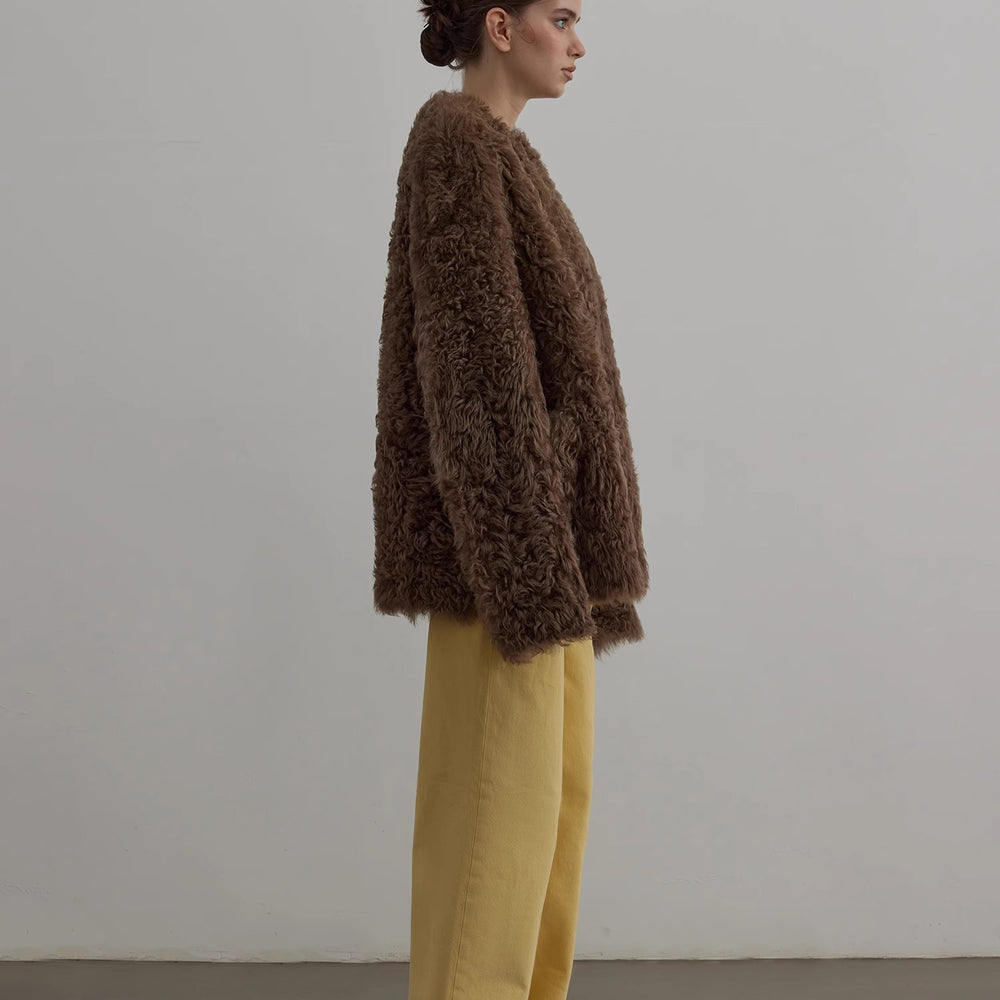 
                  
                    Wanderer Island Imported Tuscan Sheepskin Coat
                  
                