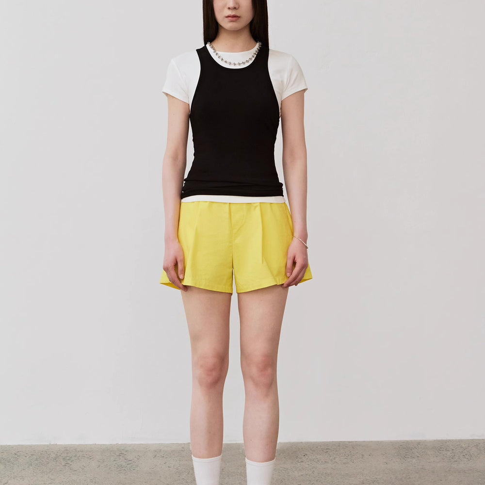 
                  
                    "Summer Tour" small I-shaped vest camisole women's summer elastic cotton slim fit inner sleeveless top
                  
                