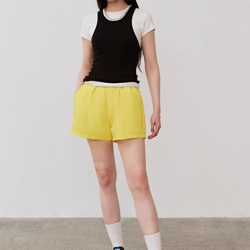 
                  
                    "Summer Tour" small I-shaped vest camisole women's summer elastic cotton slim fit inner sleeveless top
                  
                