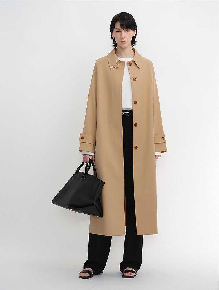 
                  
                    Mid-length trench coat high-end British style coat
                  
                