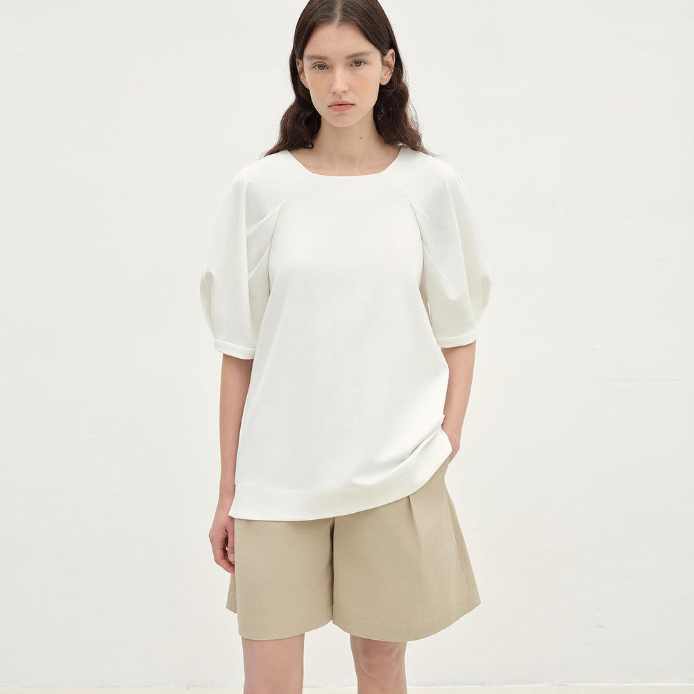 
                  
                    "Sleep Journey" puff sleeve straight short sleeve
                  
                