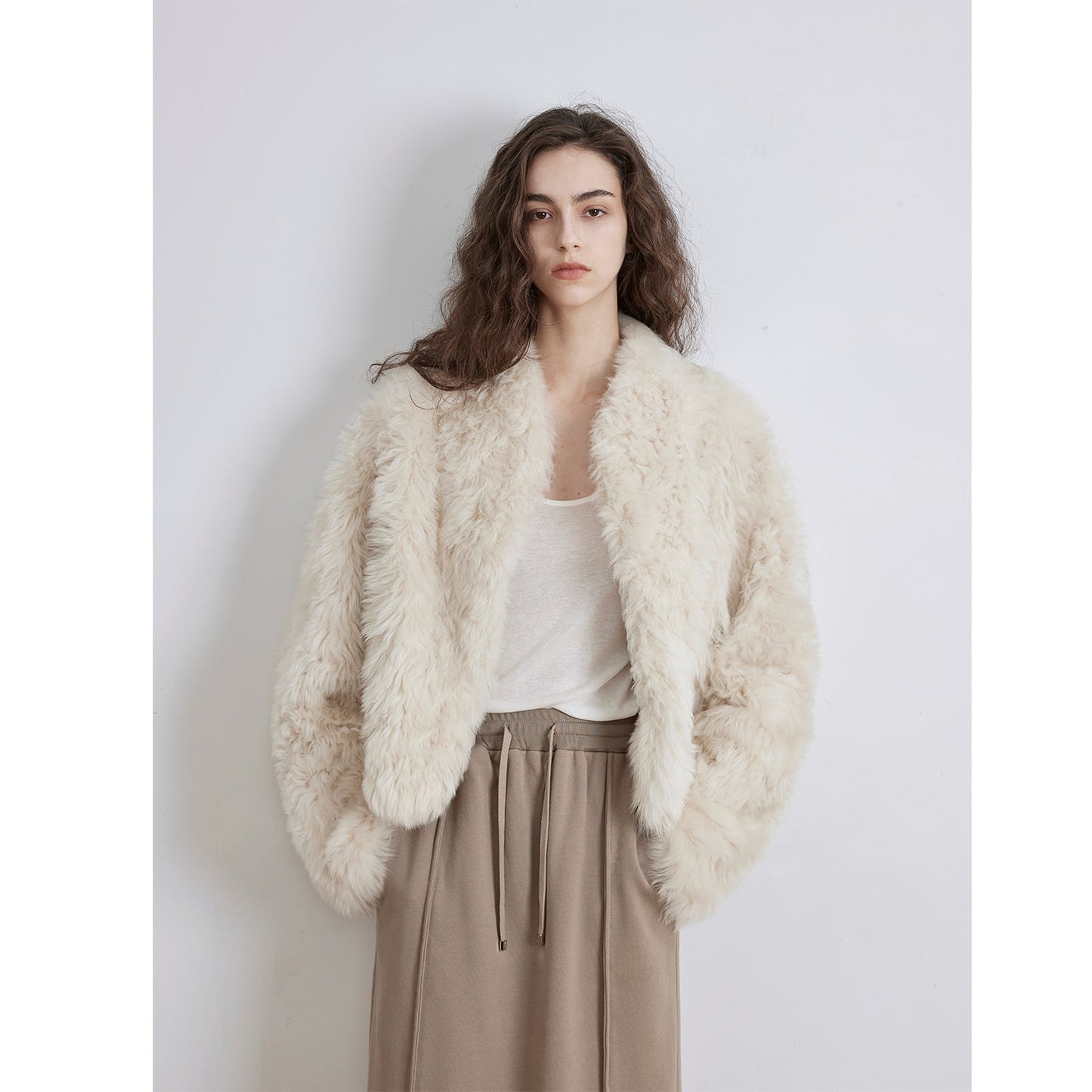 Morning Mist Fairy Tuscan Sheepskin Coat