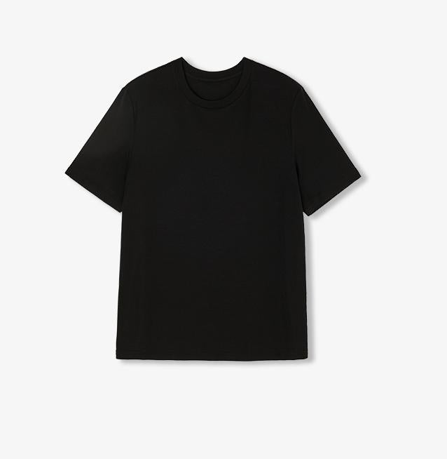 
                  
                    "Soft Cloud" 15.5mm cashmere loose and comfortable round neck versatile short-sleeved T-shirt for women
                  
                