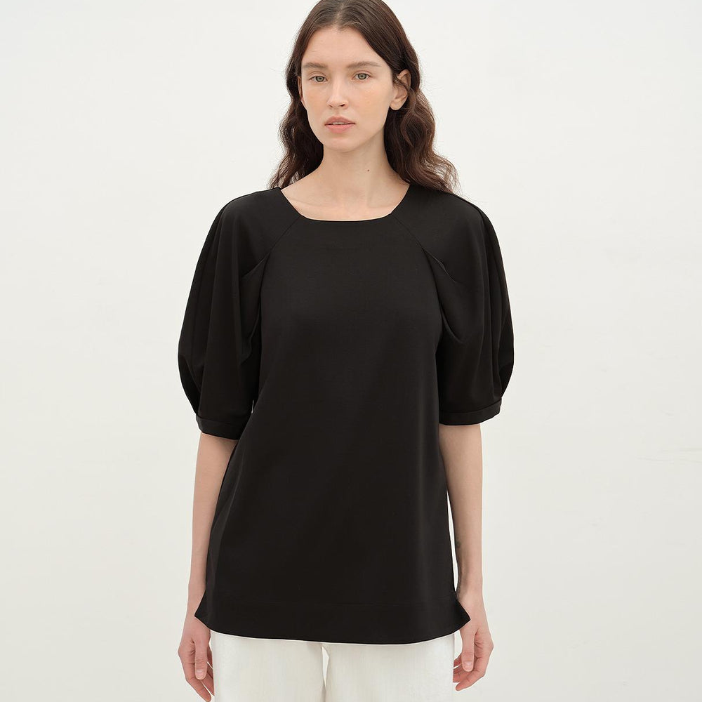 
                  
                    "Sleep Journey" puff sleeve straight short sleeve
                  
                
