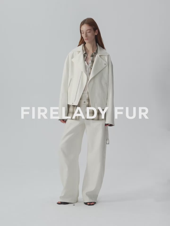 
                  
                    Load and play video in Gallery viewer, &amp;quot;Modern Past&amp;quot; practical personality linen draped trapezoidal jacket
                  
                